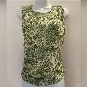 Steve Madden Sleeveless Green Tank Top Medium